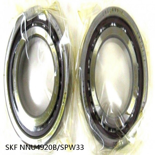 NNU4920B/SPW33 SKF Super Precision,Super Precision Bearings,Cylindrical Roller Bearings,Double Row NNU 49 Series