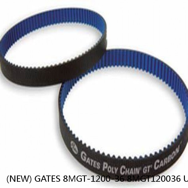 (NEW) GATES 8MGT-1200-36 8MGT120036 USA Poly Chain GT2  Carbon Belt 