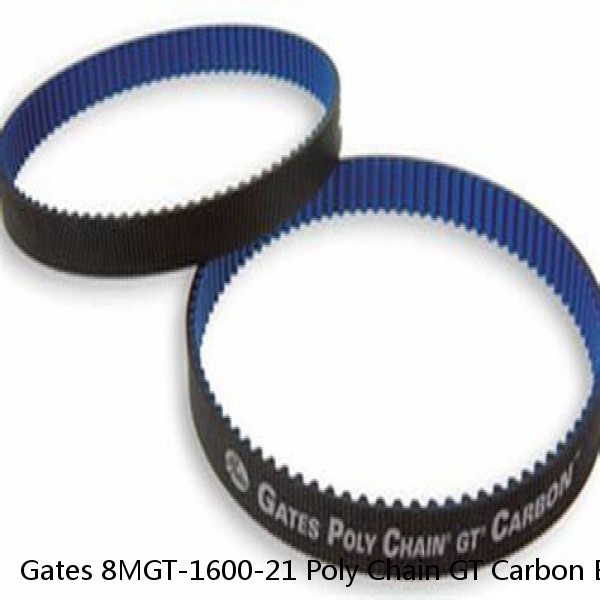 Gates 8MGT-1600-21 Poly Chain GT Carbon Belt (9274-1200) - Prepaid Shipping