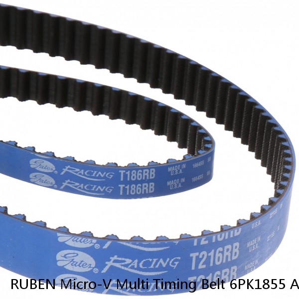 RUBEN Micro-V Multi Timing Belt 6PK1855 Auto Drive Belt 6PK1875 Multi-V Belt 6PK1865