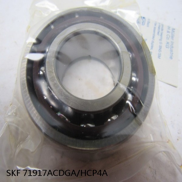 71917ACDGA/HCP4A SKF Super Precision,Super Precision Bearings,Super Precision Angular Contact,71900 Series,25 Degree Contact Angle