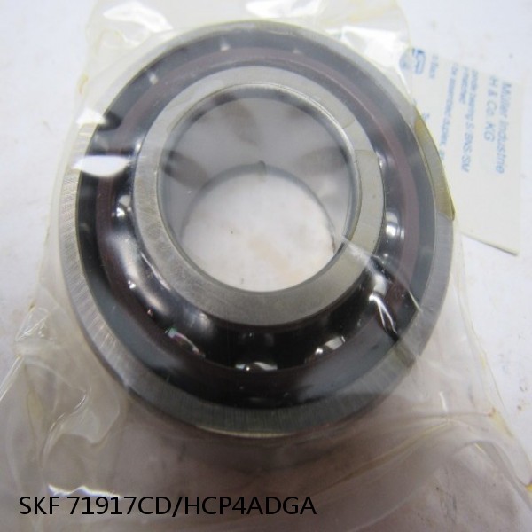 71917CD/HCP4ADGA SKF Super Precision,Super Precision Bearings,Super Precision Angular Contact,71900 Series,15 Degree Contact Angle