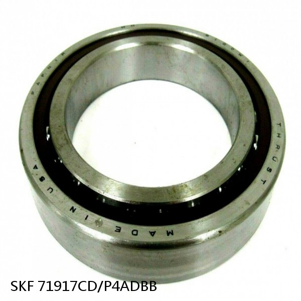 71917CD/P4ADBB SKF Super Precision,Super Precision Bearings,Super Precision Angular Contact,71900 Series,15 Degree Contact Angle