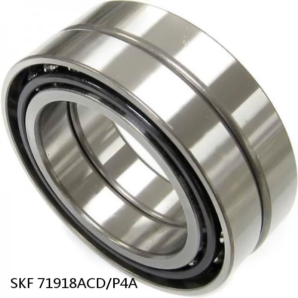 71918ACD/P4A SKF Super Precision,Super Precision Bearings,Super Precision Angular Contact,71900 Series,25 Degree Contact Angle