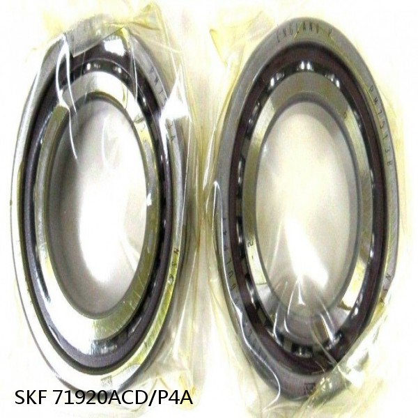 71920ACD/P4A SKF Super Precision,Super Precision Bearings,Super Precision Angular Contact,71900 Series,25 Degree Contact Angle