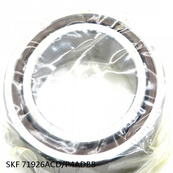 71926ACD/P4ADBB SKF Super Precision,Super Precision Bearings,Super Precision Angular Contact,71900 Series,25 Degree Contact Angle