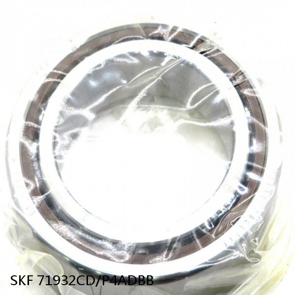 71932CD/P4ADBB SKF Super Precision,Super Precision Bearings,Super Precision Angular Contact,71900 Series,15 Degree Contact Angle