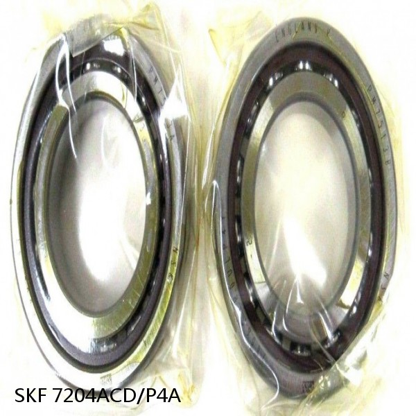 7204ACD/P4A SKF Super Precision,Super Precision Bearings,Super Precision Angular Contact,7200 Series,25 Degree Contact Angle