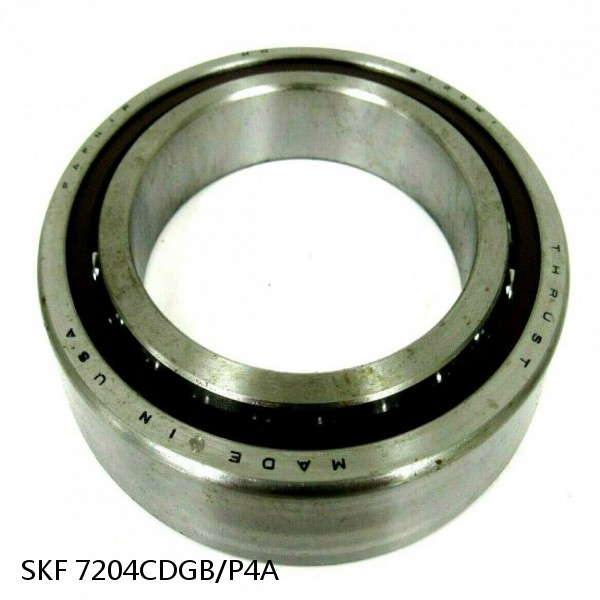 7204CDGB/P4A SKF Super Precision,Super Precision Bearings,Super Precision Angular Contact,7200 Series,15 Degree Contact Angle