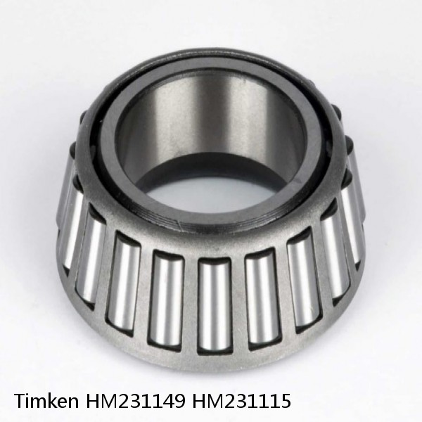 HM231149 HM231115 Timken Tapered Roller Bearings