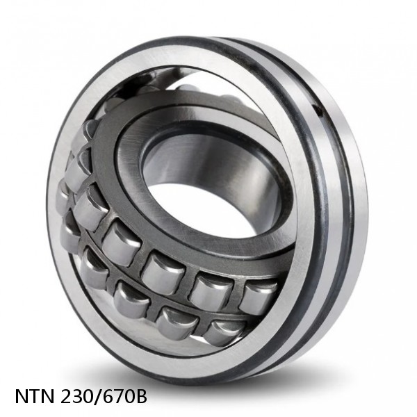230/670B NTN Spherical Roller Bearings