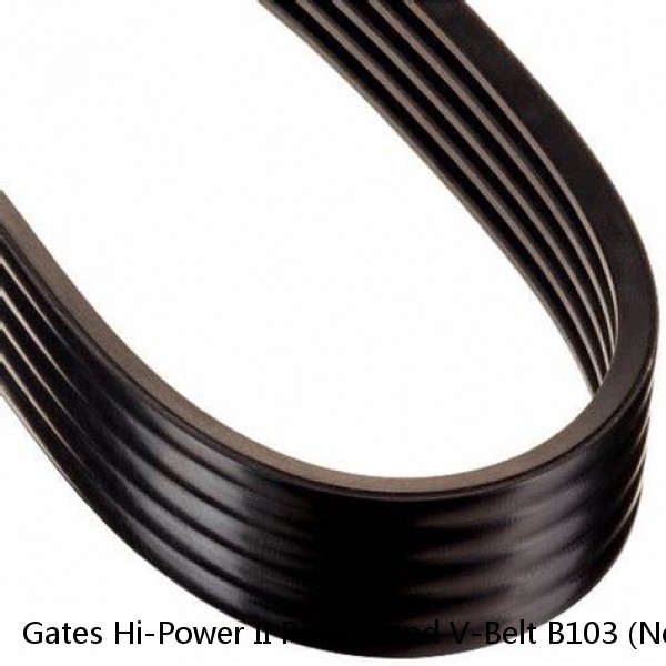 Gates Hi-Power II Powerband V-Belt B103 (New)